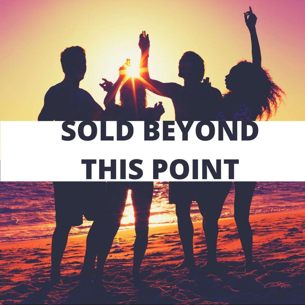 Sold from this point on!